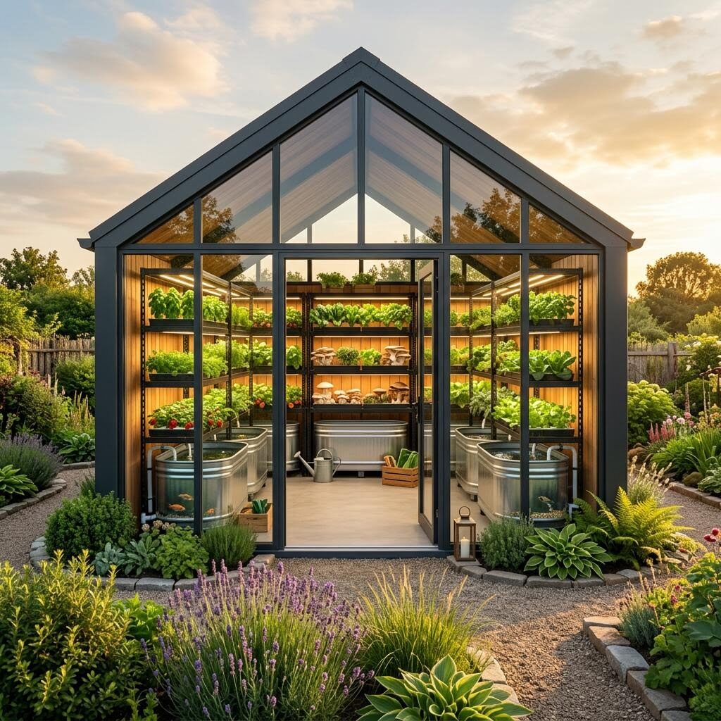 Concept render — a purpose-built farm shed
